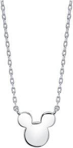 Unwritten Mickey Mouse Necklace in Fine Silver Plate