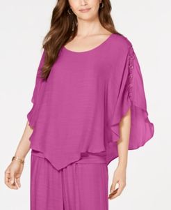 Gauze Cape Top, Created for Macy's