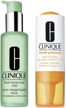 Receive a Free Full Size Fresh Press and Liquid Facial Soap with any $95 Clinique Purchase!