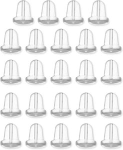 24-Pc. Set Rubber Earring Backs