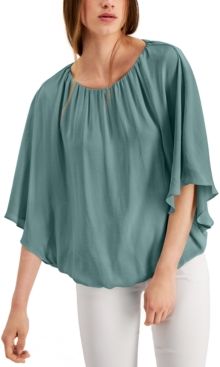 Bubble-Hem Blouse, Created for Macy's