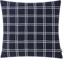 Tommy Hilfiger Square Lattice Decorative Pillow Bedding