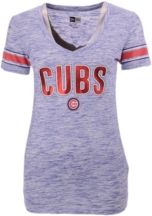 Chicago Cubs Women's Space Dye T-Shirt