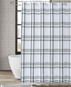 Kent Plaid Shower Curtain, 72" x 72" Bedding