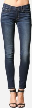 Regular Rise Super Soft Skinny Ankle Jeans