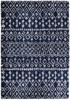 Cotton Tail Nardik Navy 5'3" x 7'6" Area Rug