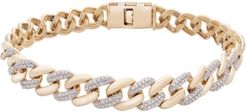 Diamond Link Chain Bracelet (1/2 ct. t.w.) in 10k Gold