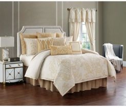 Farrah 4 Piece Comforter Set, Queen Bedding