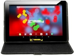 10.1" 1280 x 800 Ips Screen Quad Core 2GB Ram Tablet 32GB Android 10 with Black Leather Case