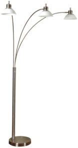 Opal Glass Shade Floor Lamp