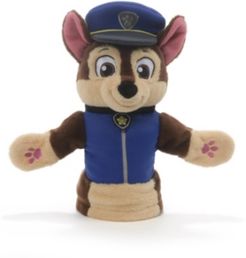 Closeout! Gund Paw Patrol Chase Hand Puppet Plush Stuffed Animal Dog, Blue, 11"