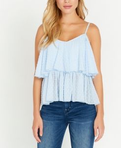 Dew Drop, Lace Overlay Tank