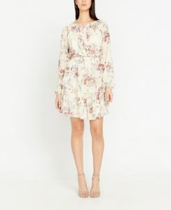 Gardenia Split Neck Dress