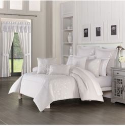 Cherry Blossom Comforter 3 piece Set, Full/Queen Bedding