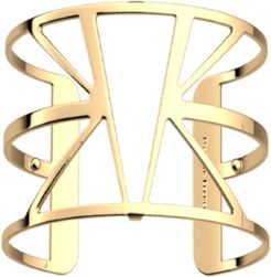 Triangular Openwork Wide Adjustable Cuff Ibiza Bracelet, 40mm, 1.6in