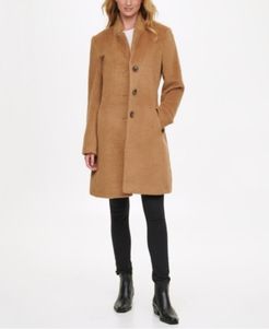 Petite Single-Breasted Walker Coat, Created for Macy's
