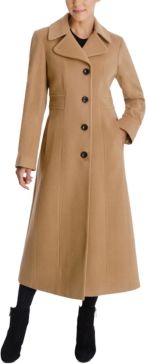 Single-Breasted Maxi Coat