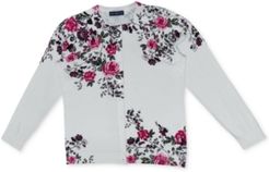 Floral-Print Cardigan, Created for Macy's