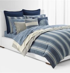 Gavin Stripe King Comforter Set Bedding