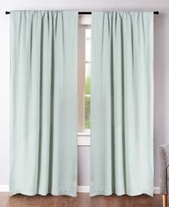 Washed Linen 50" x 84" Curtain Set