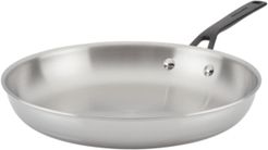 Polished Stainless Steel 12" Fry Pan