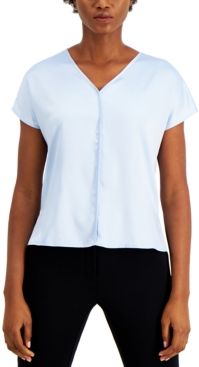 V-Neck Top, Created for Macy's