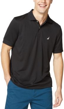 Classic-Fit Solid Golf Polo