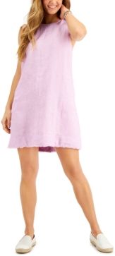 Petite Sleeveless Fringe-Hem Dress, Created for Macy's