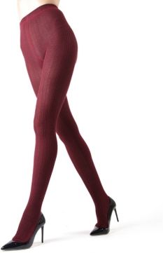Textured Cable Sweater Women's Tights