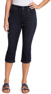 Petite Comfort Curvy-Fit Capri Jeans