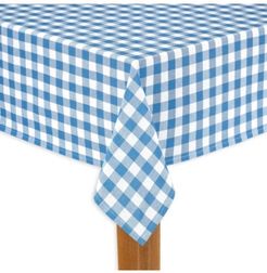 Buffalo Check Navy 100% Cotton Table Cloth for Any Table 60"X84"