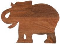 Martha Stewart Exotic Escape Wood Elephant Platter, Created for Macy's