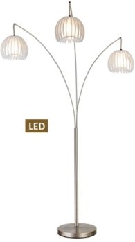 Zucca 83" 3-Arch Led Floor Lamp