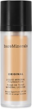 Original Liquid Mineral Foundation Broad Spectrum Spf 20, 1-oz.