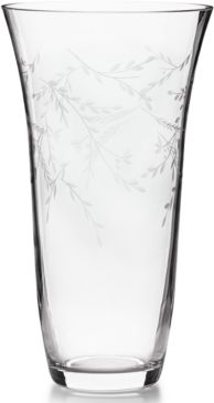 Classic Etched Floral Tall Vase, Created for Macy's