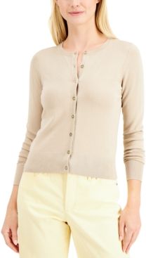 Button Cardigan, Created for Macy's