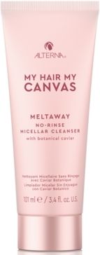 My Hair My Canvas Meltaway No-Rinse Micellar Cleanser, 3.4-oz.