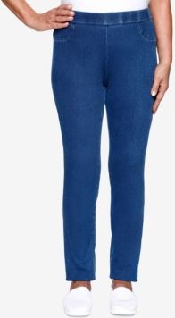 Missy Lazy Daisy Knit Denim Jegging