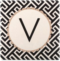 Monogram Coasters, Set of 4