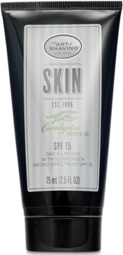 The Art of Shaving Men's Eucalyptus Spf 15 Daily Facial Moisturizer, 2.5 oz