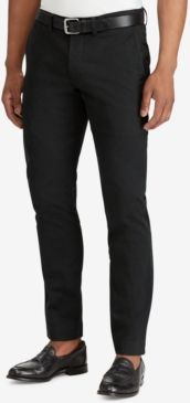 Straight-Fit Stretch Chino Pants