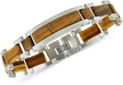 Tiger's Eye Bracelet in Stainless Steel