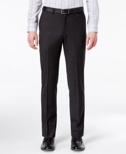 Modern-Fit Stretch Textured Wool Suit Pants