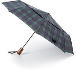 Plaid Folding Umbrella