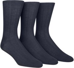 Dress Men's Socks, Non Binding 3 Pack