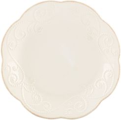 Dinnerware, Set of 4 French Perle Dessert Plates