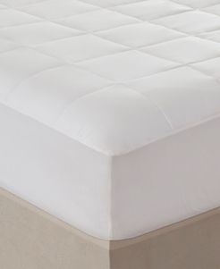 Sleep Philosophy 300 Thread Count Queen Cotton Tencel Filled Mattress Pad Antimicrobial Purista Odor Eliminator