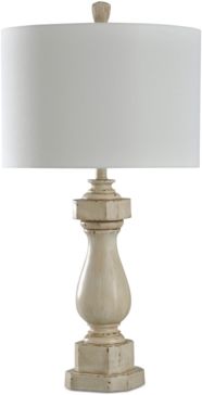 Old Cream Distress Table Lamp
