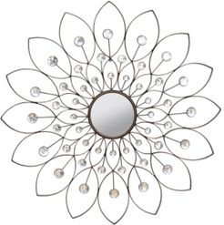 Decorative Flower Mirror