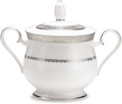 Dinnerware, Odessa Platinum Sugar Bowl with Lid